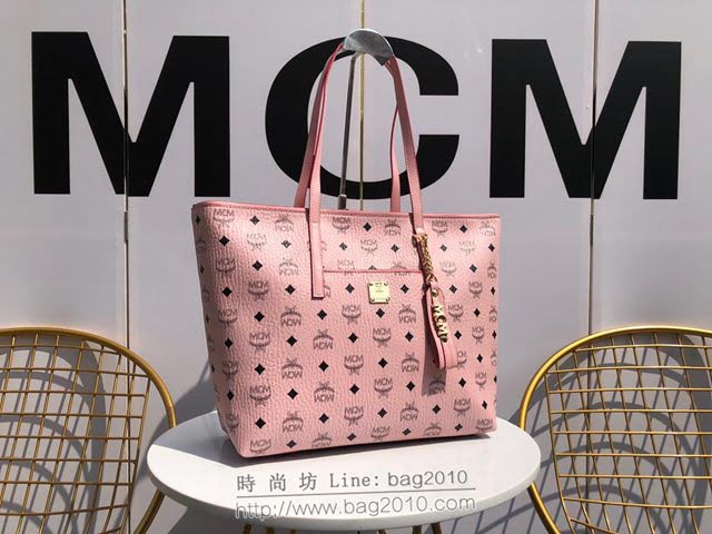 MCM女包 原單 MCM新款購物袋 Visetos印花材料 Anya購物袋 MCM單肩包  mdmc1433